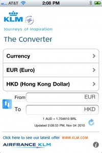 a screenshot of a mobile application