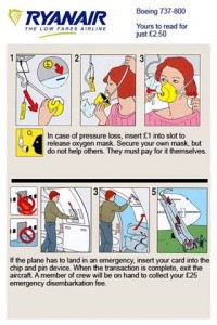 instructions for a flight attendant