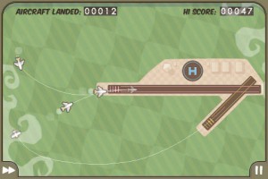 a video game screen with planes flying