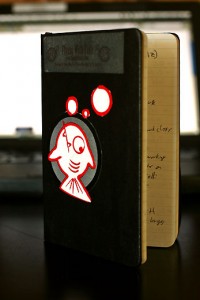 a book with a cartoon on it