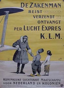 a poster with a man and a woman
