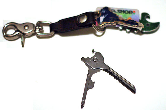 a key chain and a keychain
