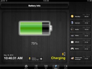 a screenshot of a battery