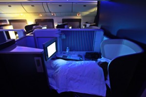 a person sleeping in a bed