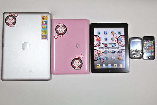 a group of electronic devices