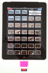 a close-up of a tablet