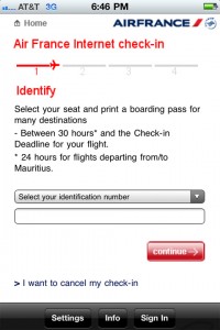 a screenshot of a passport registration form