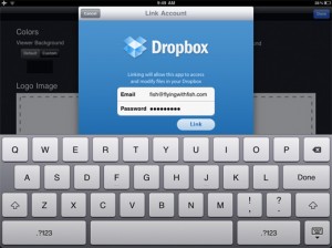 a computer screen shot of a login page
