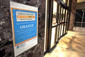 a close-up of a warning sign