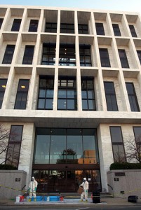 Anne Frank House with many windows