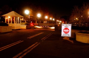 a street with a sign on it
