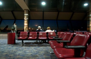 people sitting in a waiting room