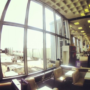 a large window with many windows