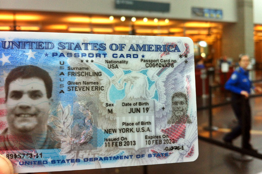 passport card vs real id